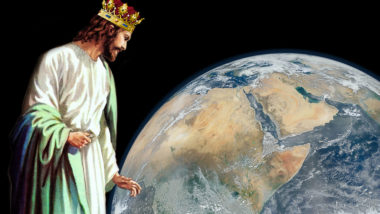 Christ-The-King-looking-at-earth