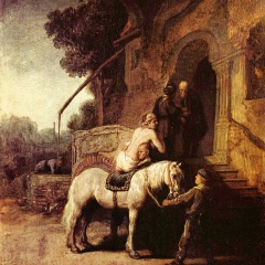 The Good Samaritan - Rembrand