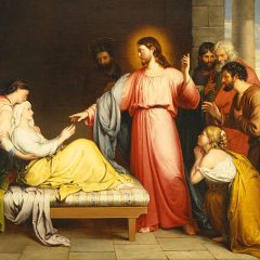 Christ_Healing_the_Mother_of_Simon_Peter’s_Wife_by_John_Bridges