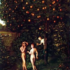 Lucas_Cranach_(I)_-_Adam_and_Eve-Paradise_-_Kunsthistorisches_Museum_-_Detail_Tree_of_Knowledge