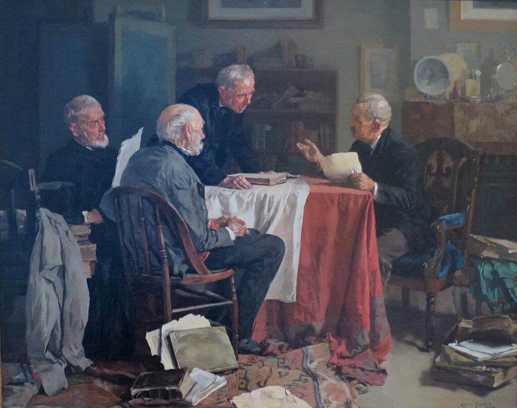 Louis_Charles_Moeller_-_'Different_Opinions',_High_Museum